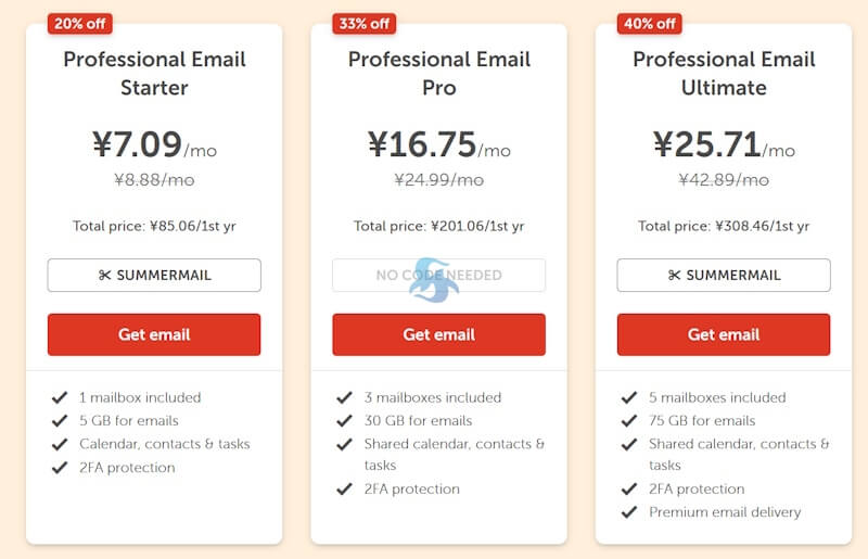 NameCheap 2025季促销活动 COM域名首年70元 企业邮局年85元 - 第4张