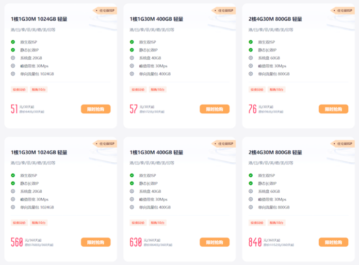 UCLOUD 提供全球多地区的静态ISP IP 云服务器 支持TikTok直播 出海电商 - 第1张
